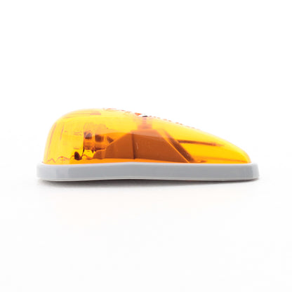 Peterson V118A Amber Incandescent Teardrop Truck Cab Marker 5.5" Surface Mount
