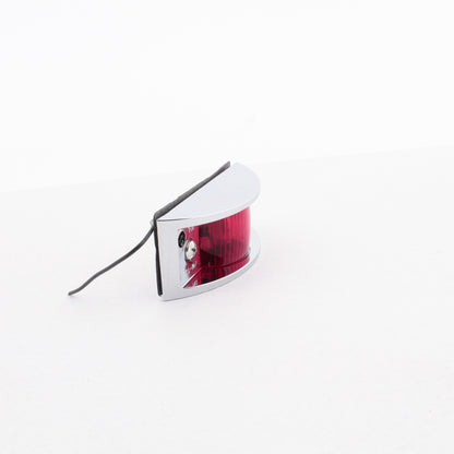 Peterson V122XR Red 4.88" Incandescent Chrome Clearance Side Marker Light 12V