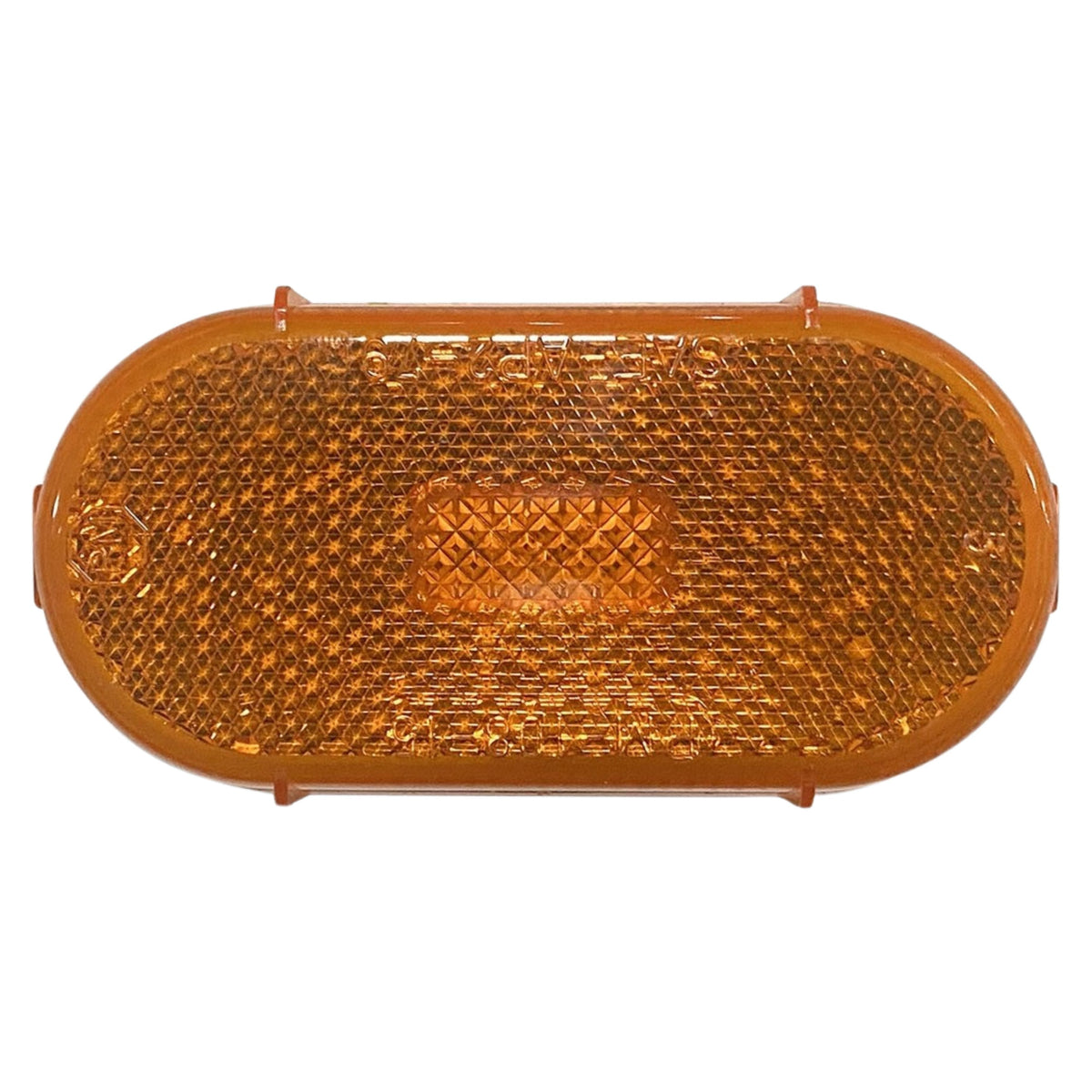 Peterson V128A Amber Oblong Clearance & Side Marker Light with Reflex