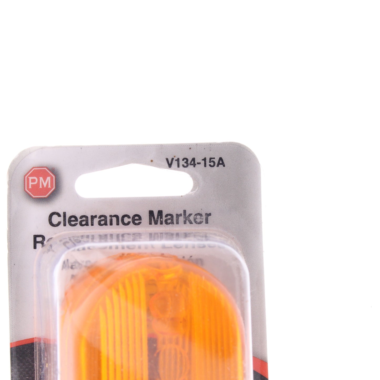 Peterson V134-15A 4.125" Amber Replacement Lens w/ Reflex for 135-Series