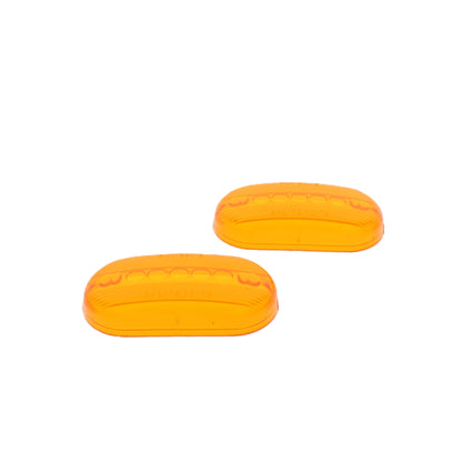 Peterson V134-15A 4.125" Amber Replacement Lens w/ Reflex for 135-Series