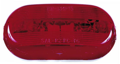 Peterson V135R Red Oblong 4.125" Clearance Side Marker Light 2-Bulb Reflex