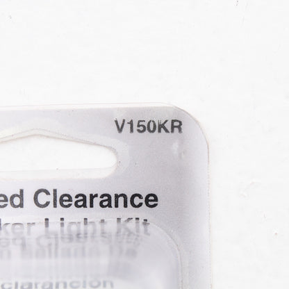 Peterson V150KR Red 2.5" Oblong Sealed Clearance Side Marker Light Incandescent