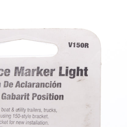 Peterson V150R Red 3.75" Waterproof Clearance Side Marker Light 5W for Trailer