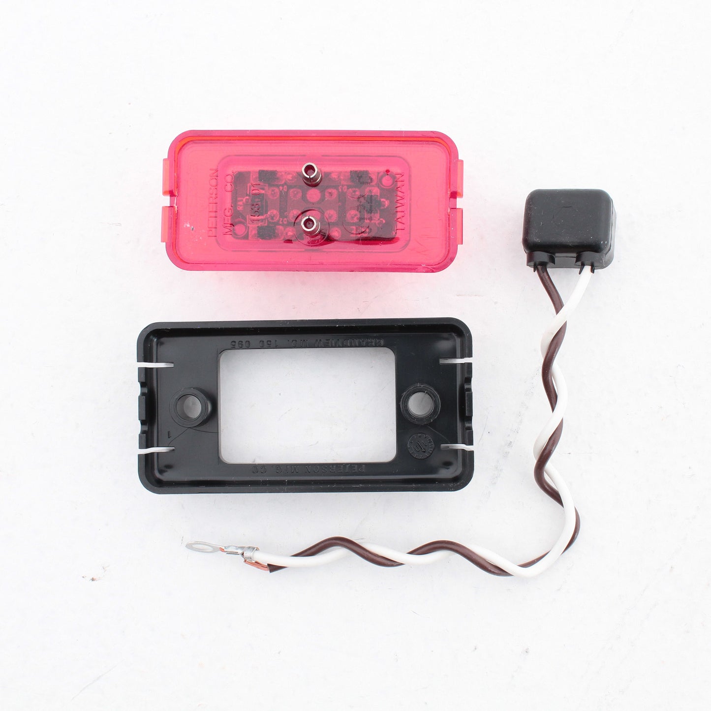 Peterson V153KR Red 2.5" Piranha LED Clearance Side Marker Light Kit for ATV RV