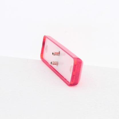 Peterson V154R Red Side Marker Clearance Light Male Pins Bracket Mount RV
