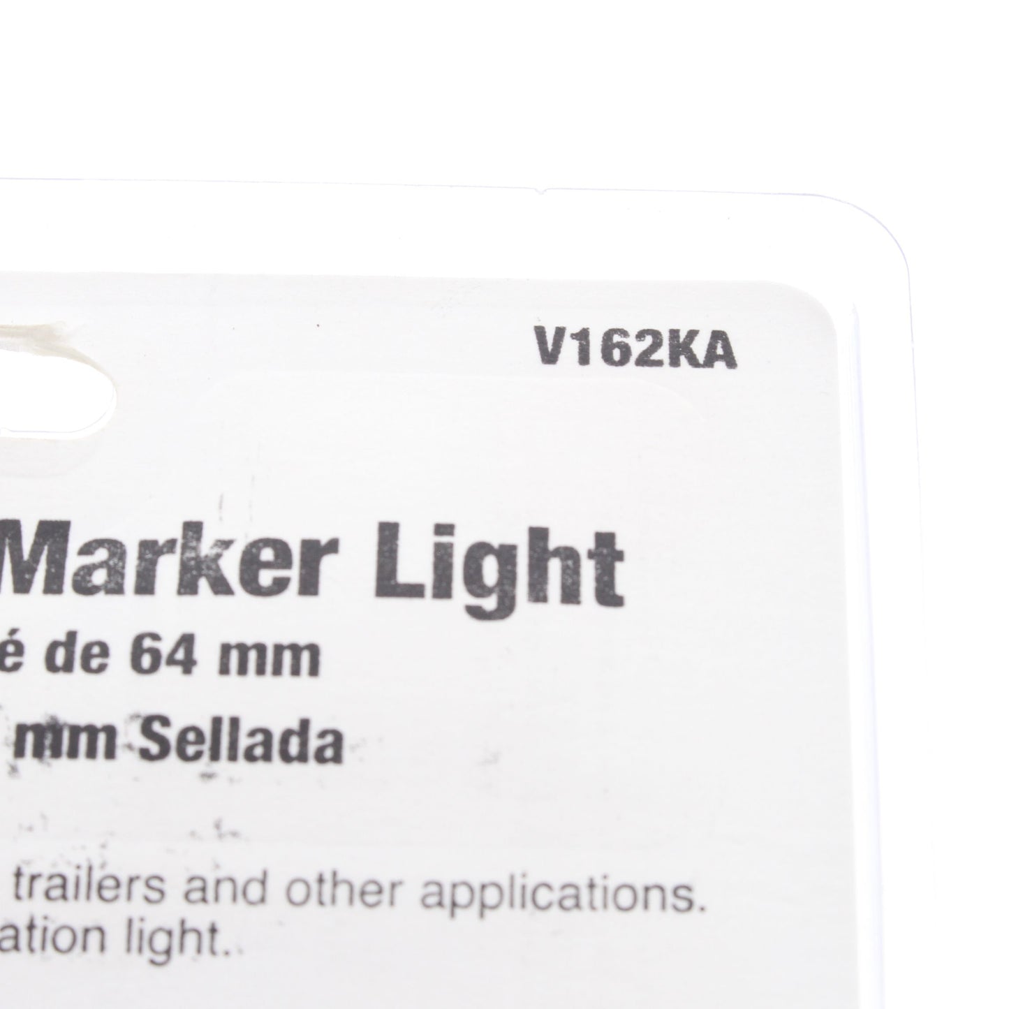 Peterson V162KA Amber 2.5" Piranha LED Clearance Side Marker Light Kit Grommet