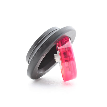 Peterson V162KR Red Piranha LED 2.5" Clearance Side Marker Light Kit w/ Grommet