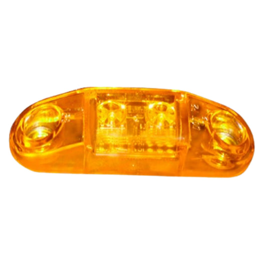 Peterson V168A Piranha Amber LED Slim-Line Clearance & Side Marker Light