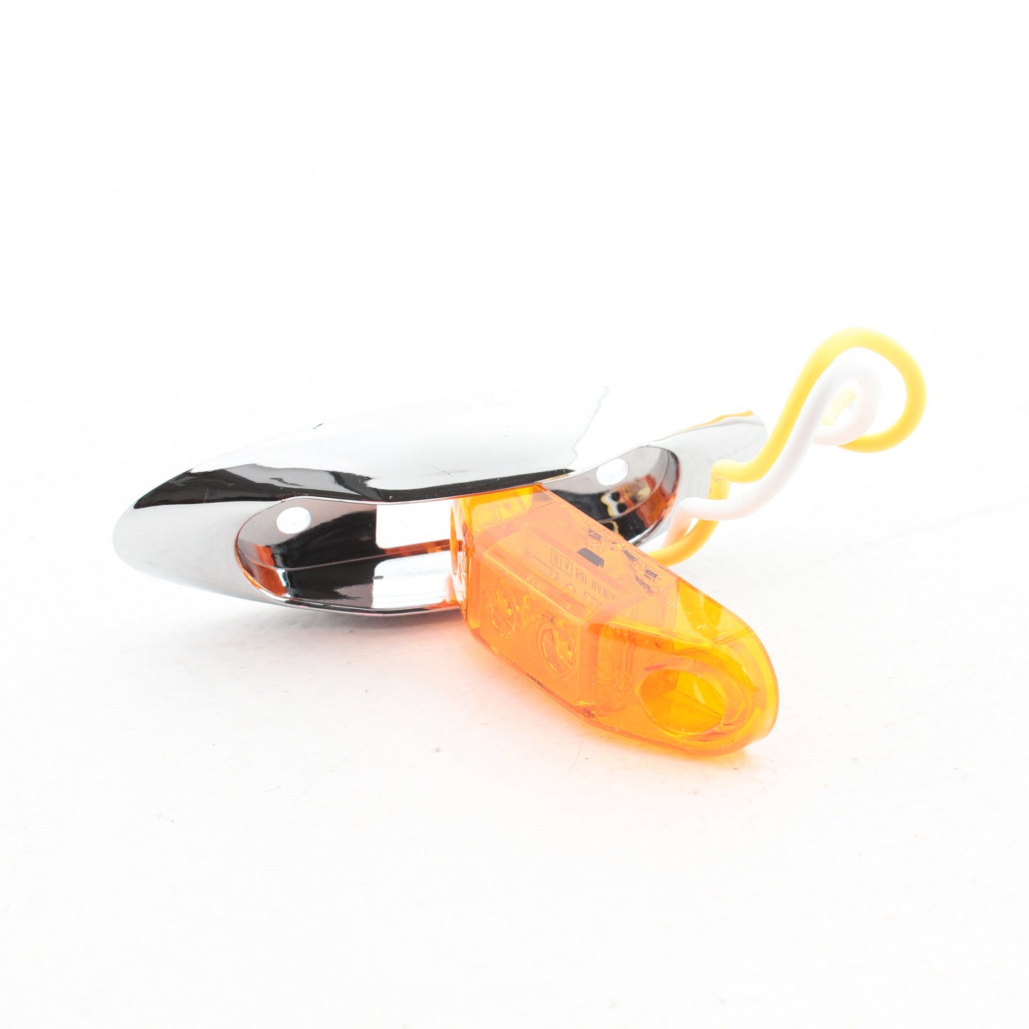 Peterson V168XA Amber Piranha LED Slim-Line Clearance Side Marker Light 2-Diode