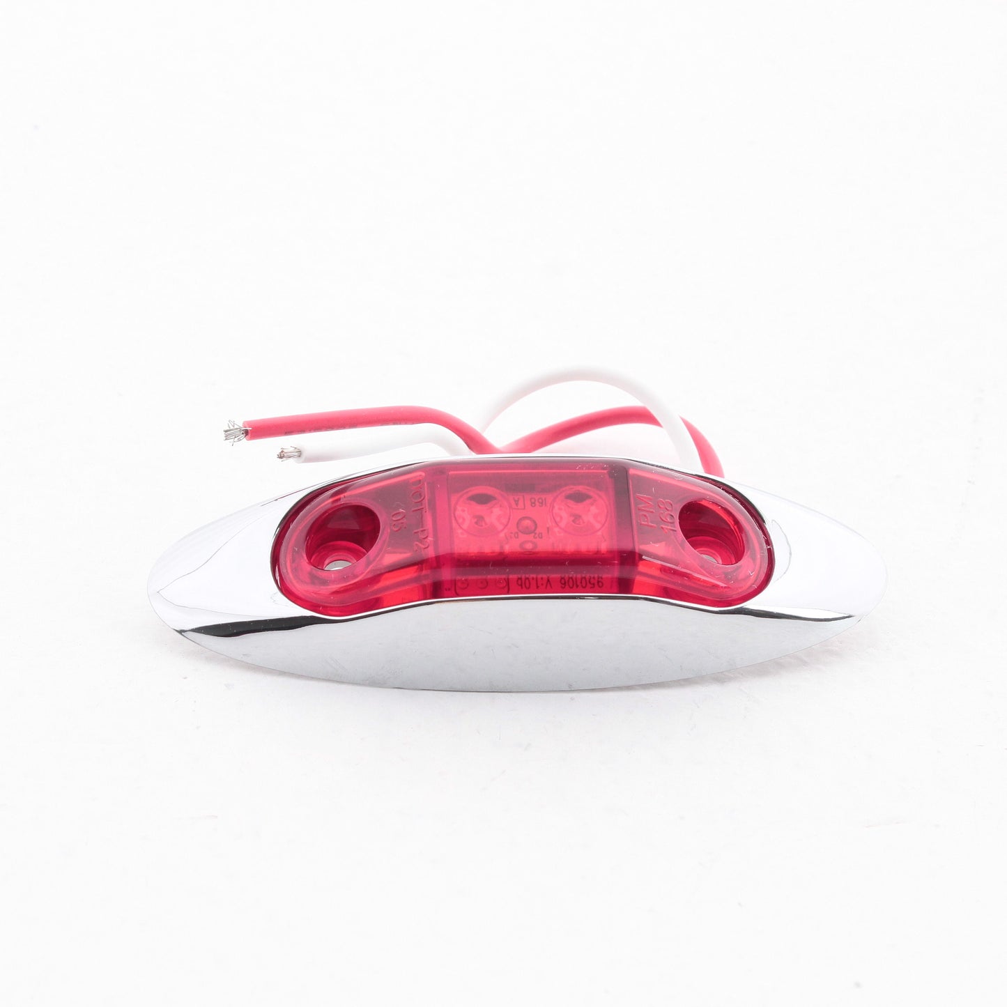 Peterson V168XR Red Piranha LED Slim-Line Clearance Side Marker Light 2-Diode