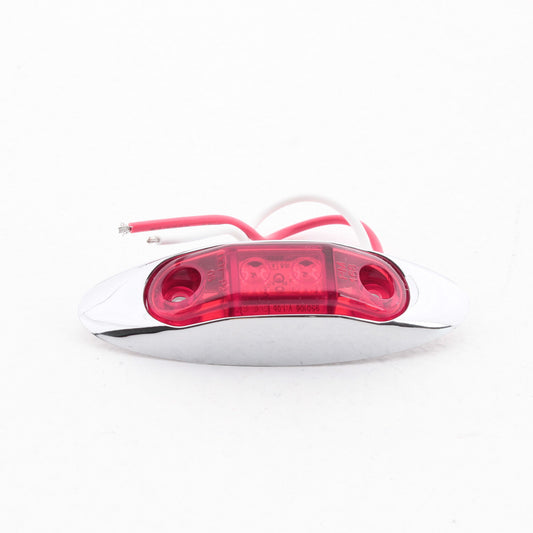 Peterson V168XR Red Piranha LED Slim-Line Clearance Side Marker Light 2-Diode