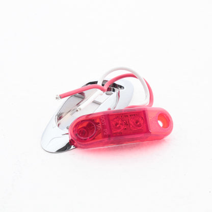 Peterson V168XR Red Piranha LED Slim-Line Clearance Side Marker Light 2-Diode