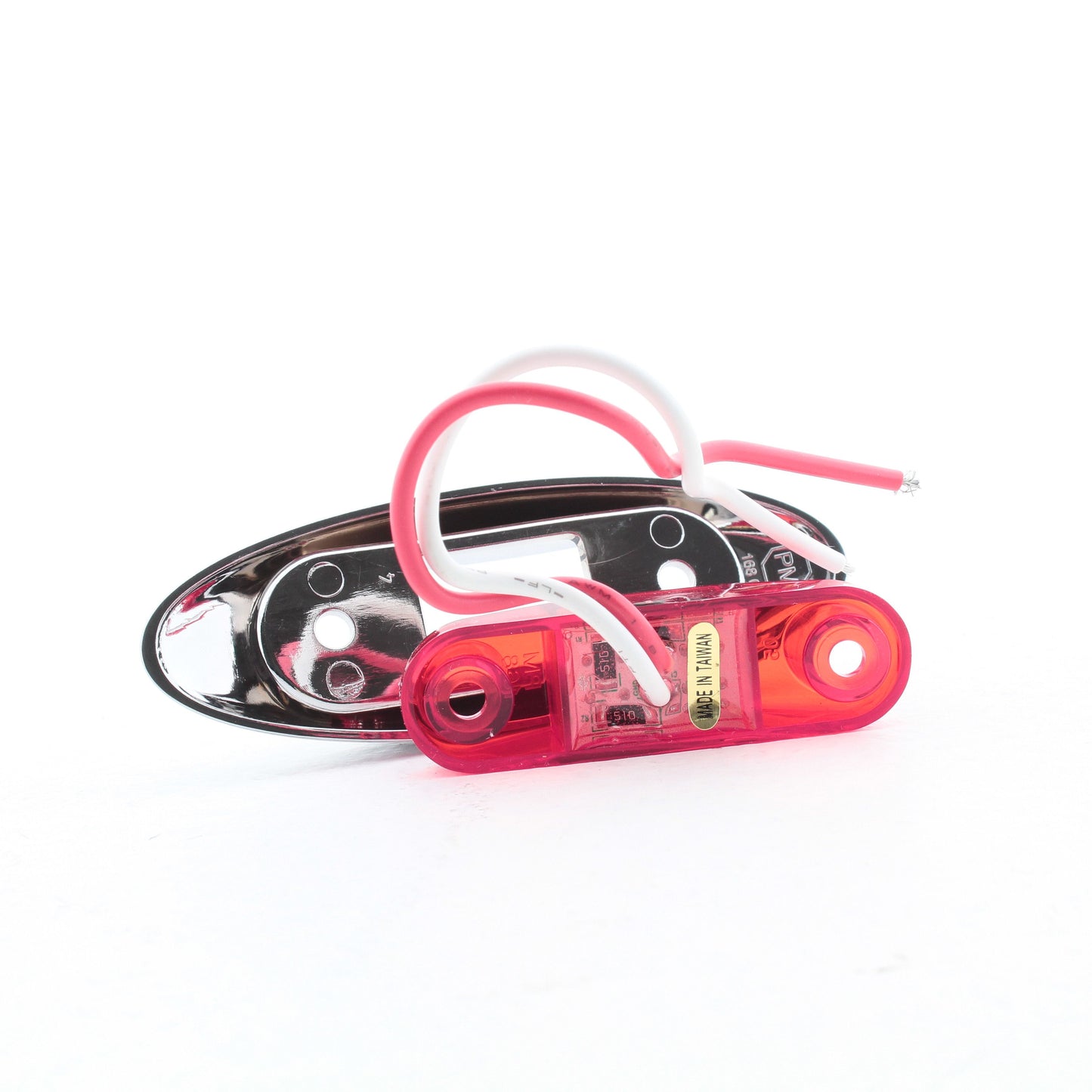 Peterson V168XR Red Piranha LED Slim-Line Clearance Side Marker Light 2-Diode
