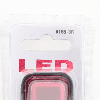 Peterson V169-3R Red 16-1/8" LED ID Identification Light Bar Sealed 6-Diode
