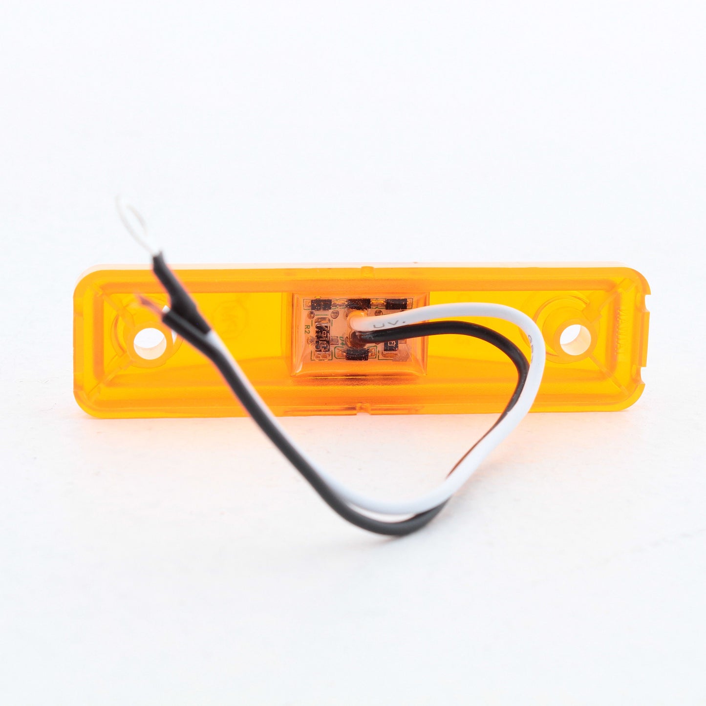 Peterson V169KA Amber 4-1/16" Piranha LED Clearance Side Marker Light Kit Sealed
