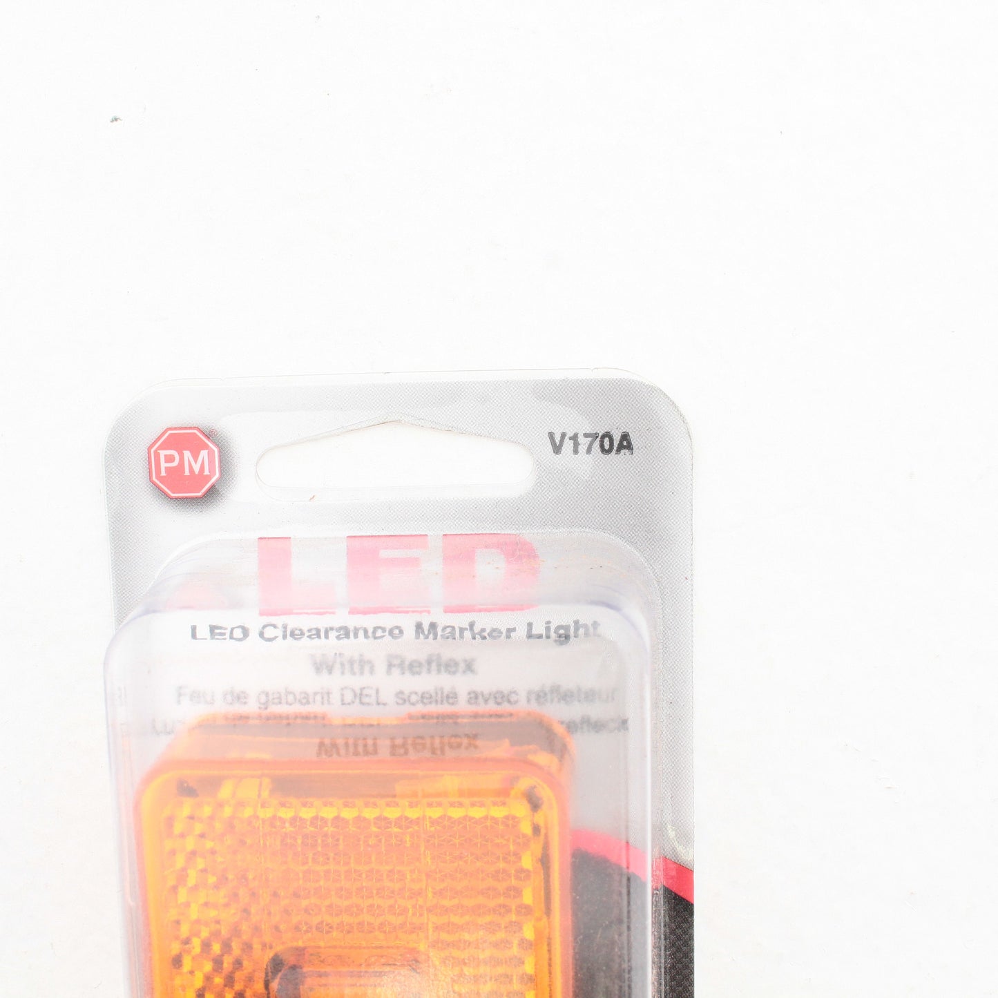 Peterson V170A Amber 3.125" Piranha LED Clearance Side Marker Light Reflex