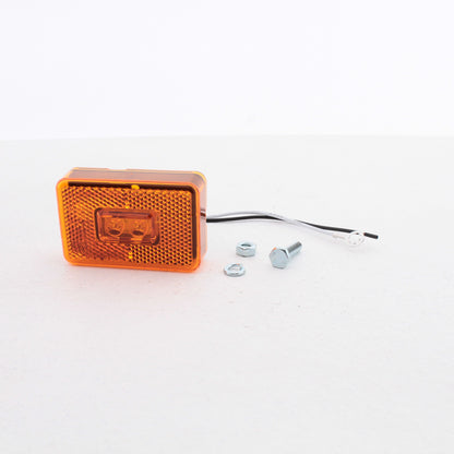 Peterson V170A Amber 3.125" Piranha LED Clearance Side Marker Light Reflex