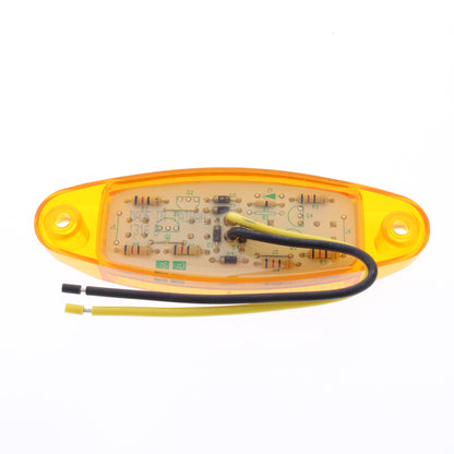 Peterson V178A Amber 4.75" Piranha LED Clearance & Side Marker Light for Trailer