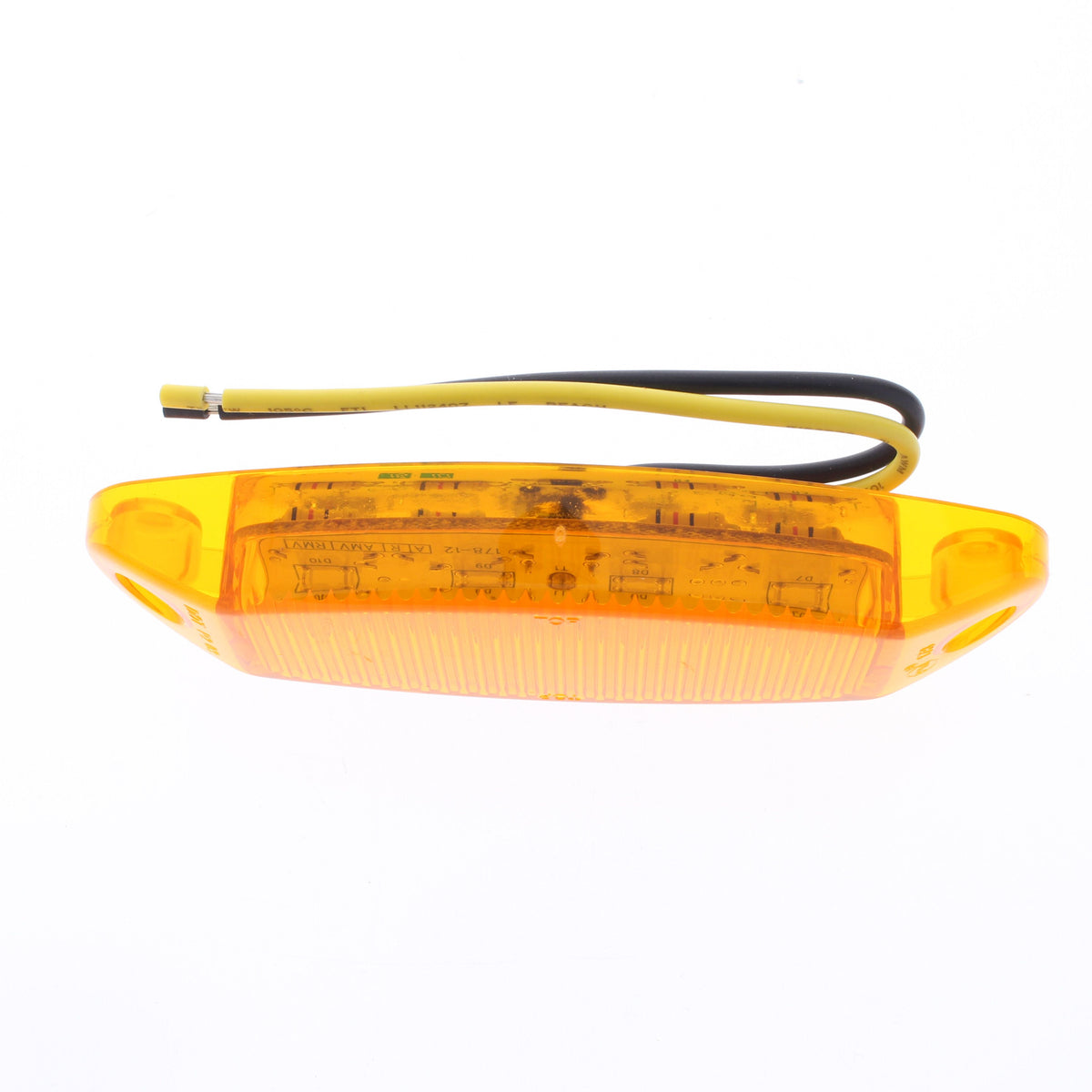 Peterson V178A Amber 4.75" Piranha LED Clearance & Side Marker Light for Trailer