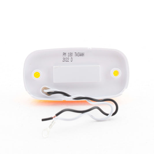 Peterson V180A LED Amber Piranha Oval Clearance Side Marker Wagon Light Reflex