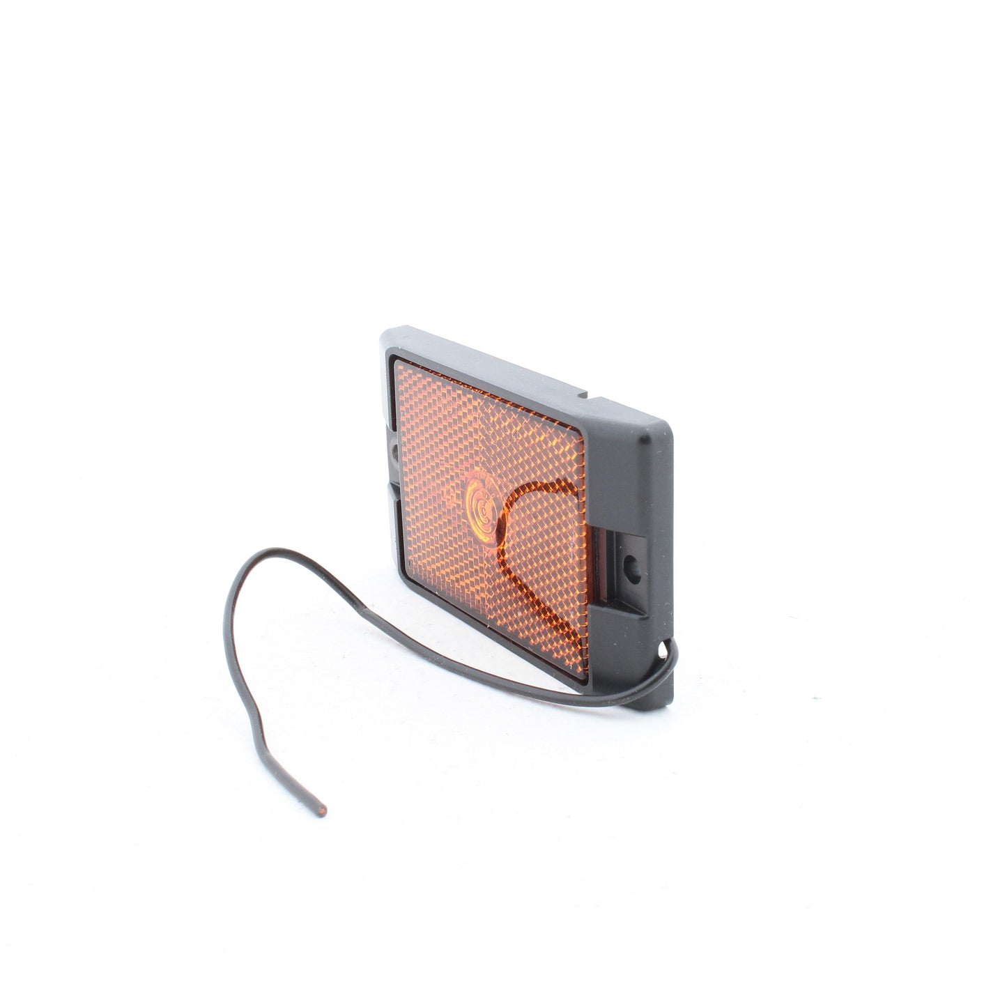 Peterson V215A Amber LED Clearance Side Marker Light 1-Diode with Reflex 3.94"