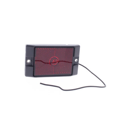 Peterson V215R Red LED Clearance Side Marker Light 3.94" x 1.13" w/ Reflex