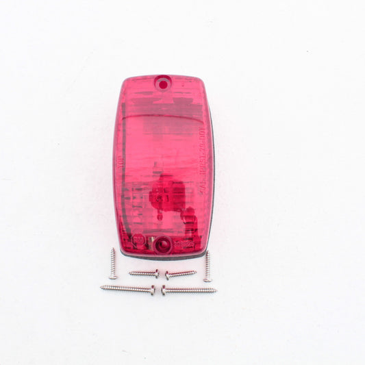 Peterson V306R 4-9/16" Red Surface-Mount Rear Stop Turn & Tail Light for Trailer