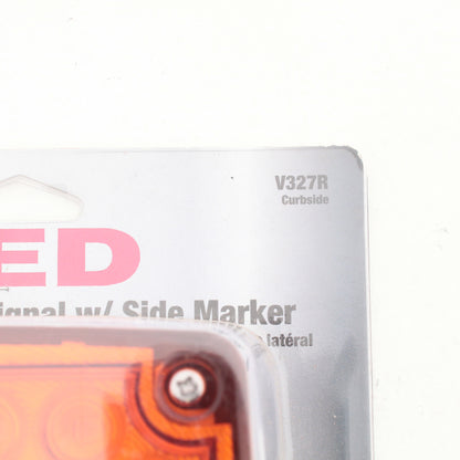 Peterson V327R Amber/Red LED Double-Face Park Turn Light w/ Side Marker