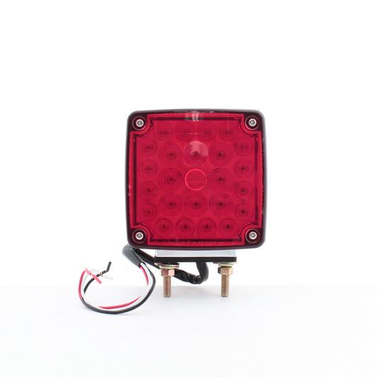 Peterson V327R Amber/Red LED Double-Face Park Turn Light w/ Side Marker