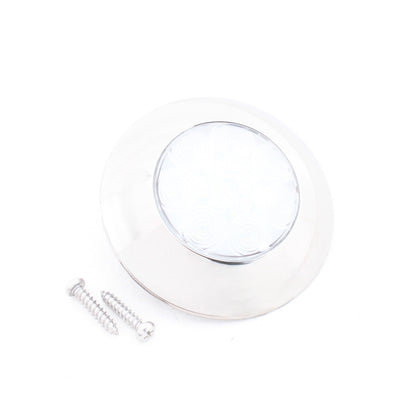 Peterson V381X 3" LED Round Dome Interior White Light Chrome Housing