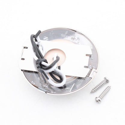 Peterson V381X 3" LED Round Dome Interior White Light Chrome Housing