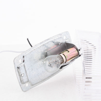Peterson V391C Clear 12V Interior Dome Light 4-9/16" x 2-1/2" Polycarbonate Lens