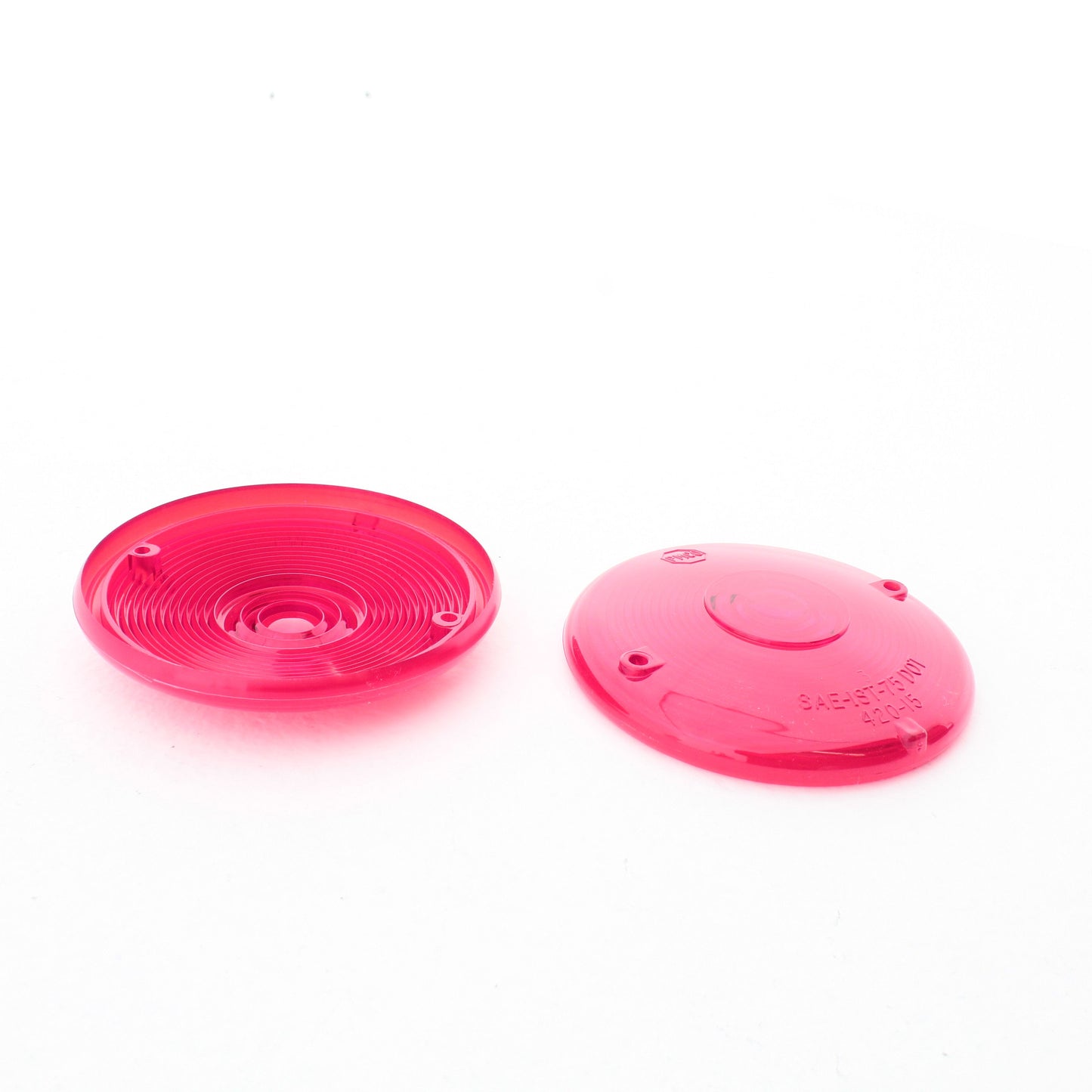 Peterson V420-15 3.75" Round Red Lens for Trailer Stud-Mount Stop Turn Taillight