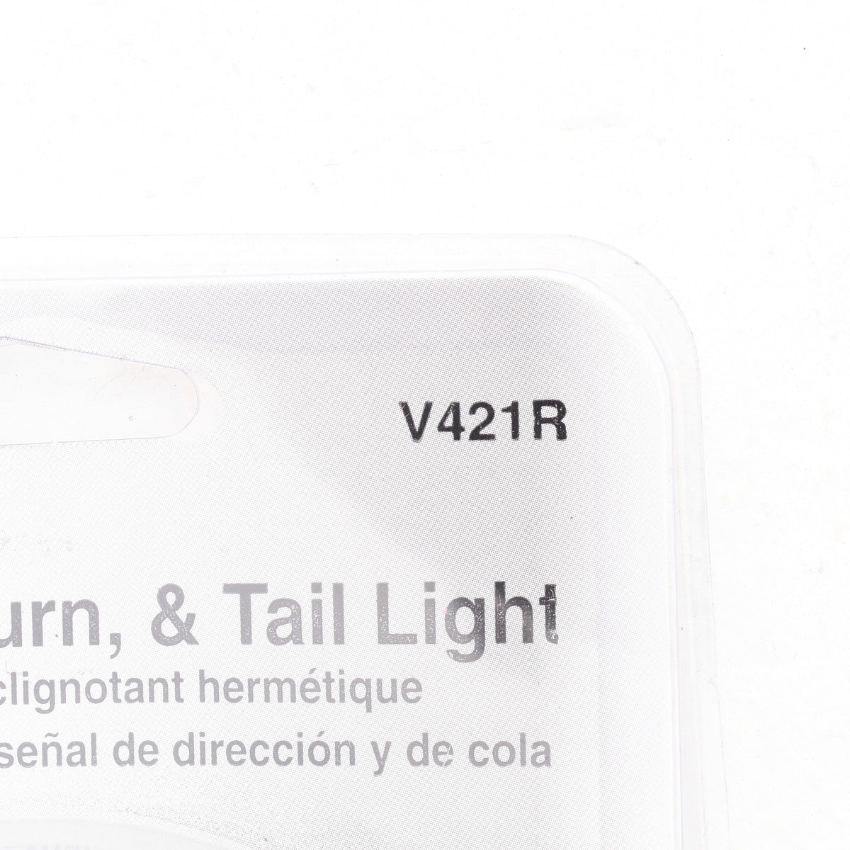 Peterson V421R Red Oval Stop Turn Tail Light Sealed Trailer Wagon 6.5"x2.25"