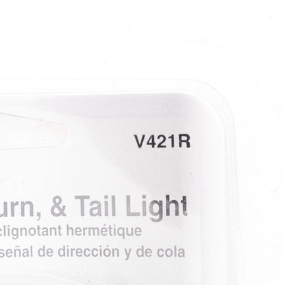 Peterson V421R Red Oval Stop Turn Tail Light Sealed Trailer Wagon 6.5"x2.25"