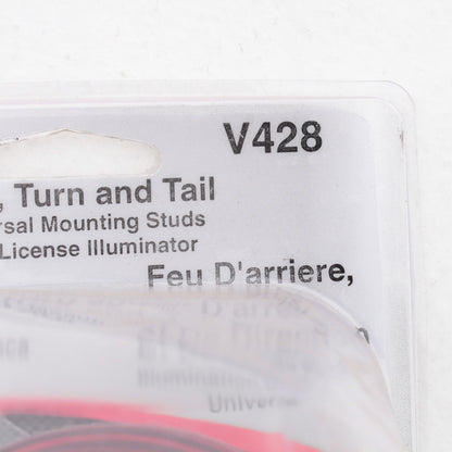 Peterson V428 Red 3.75" Round Trailer Tail Light Stop Turn Tail Incandescent