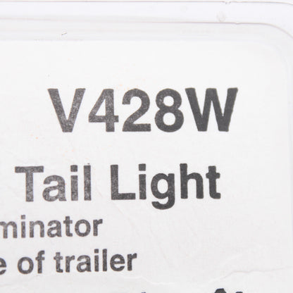 Peterson V428W Red 3.75" Dia. x 2.625" W Stud Mount Combination Tail Light