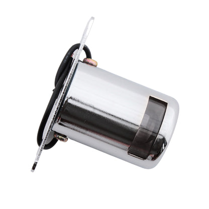 Peterson V435 License Plate Light Clear Chrome 2.75" x 1.5" x 2" Deep