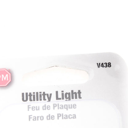 Peterson V438 Clear Chrome Plated License Plate Utility Light use w/ 1.25" Hole
