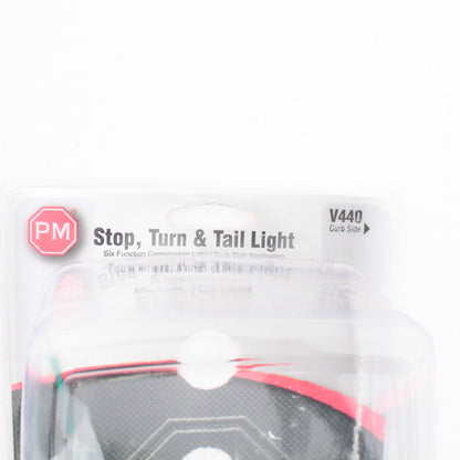 Peterson V440L Red Combination Stop Turn Tail Light No License Light 4.5"x5"