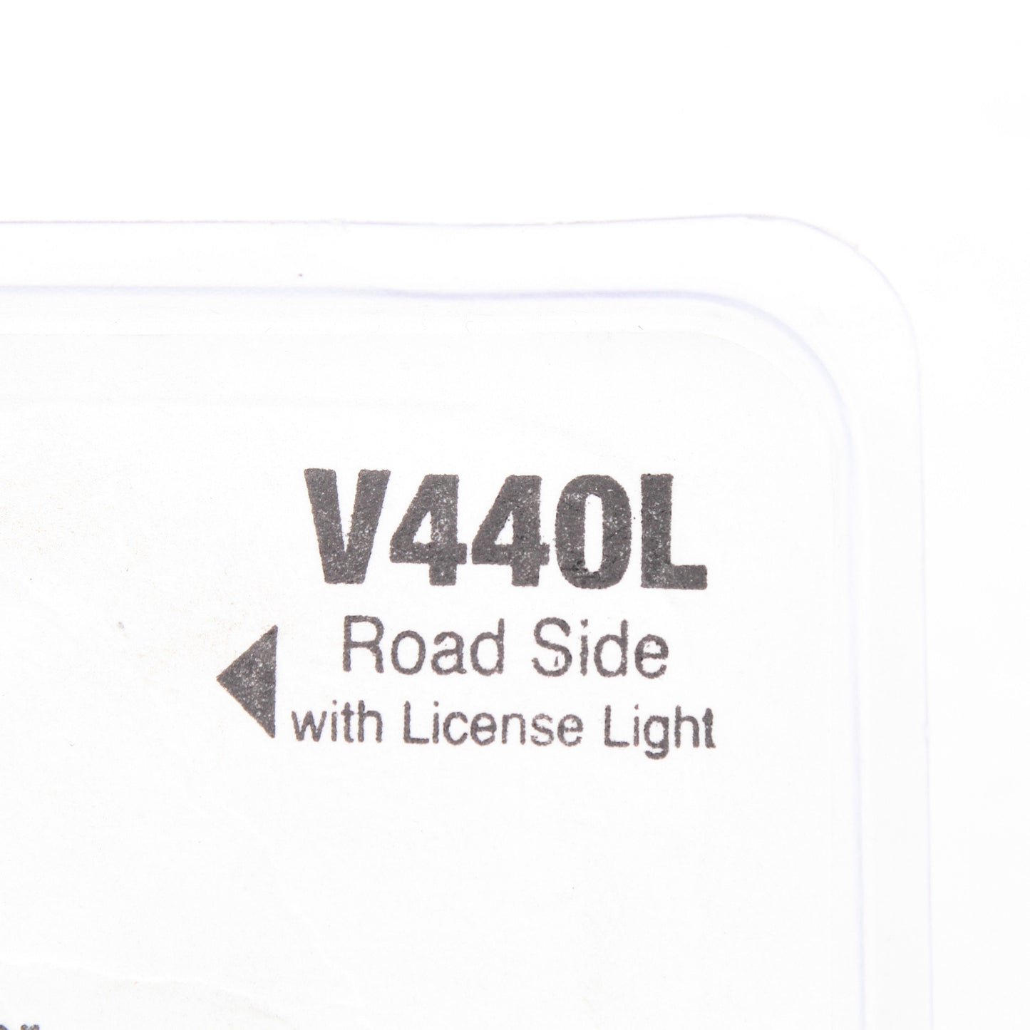 Peterson V440L Red Combo Stop Turn Tail Light w/ License Light 4.5" x 5"