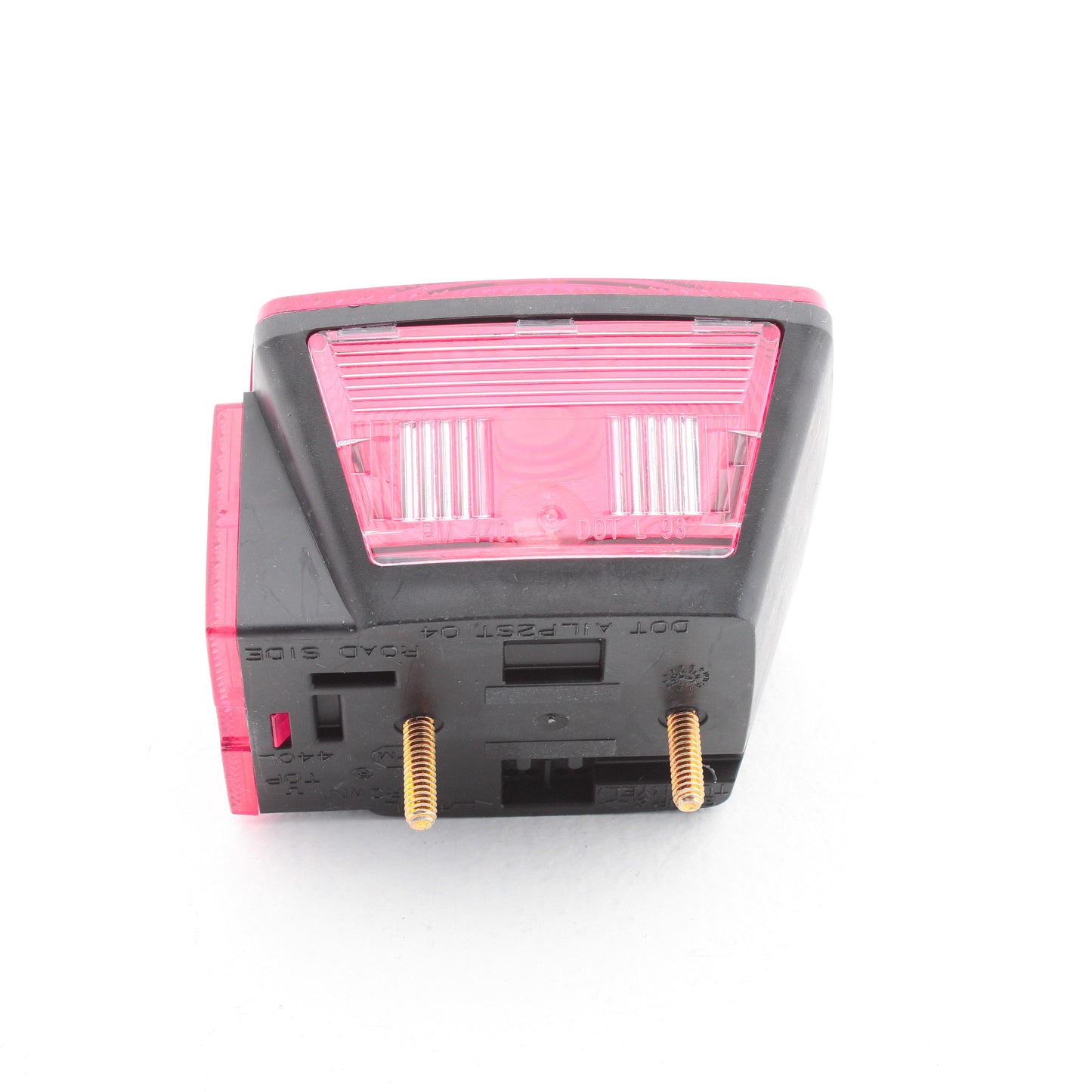 Peterson V440L Red Combo Stop Turn Tail Light w/ License Light 4.5" x 5"