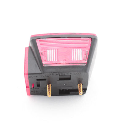 Peterson V440L Red Combo Stop Turn Tail Light w/ License Light 4.5" x 5"