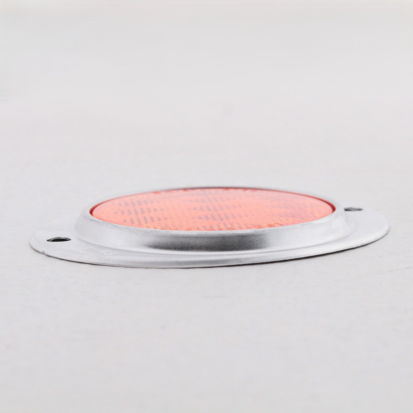 Peterson V472A Amber 4.5 x3.75 Aluminum Oval Reflector Low Profile Rustproof