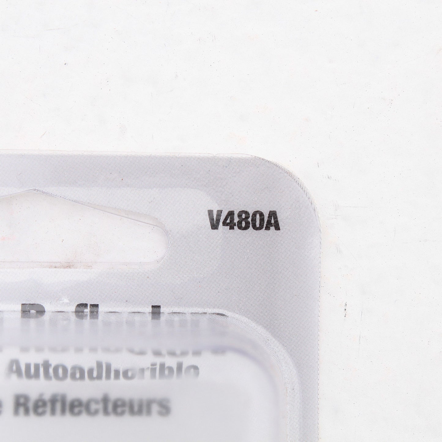 Peterson V480A Amber Oblong Reflector 4.325"x1.875" Adhesive Quick Mount