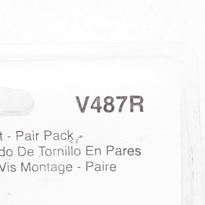 Peterson V487R Red Reflector 4.375" x 1.125" Compact Rectangle w/ Adhesive