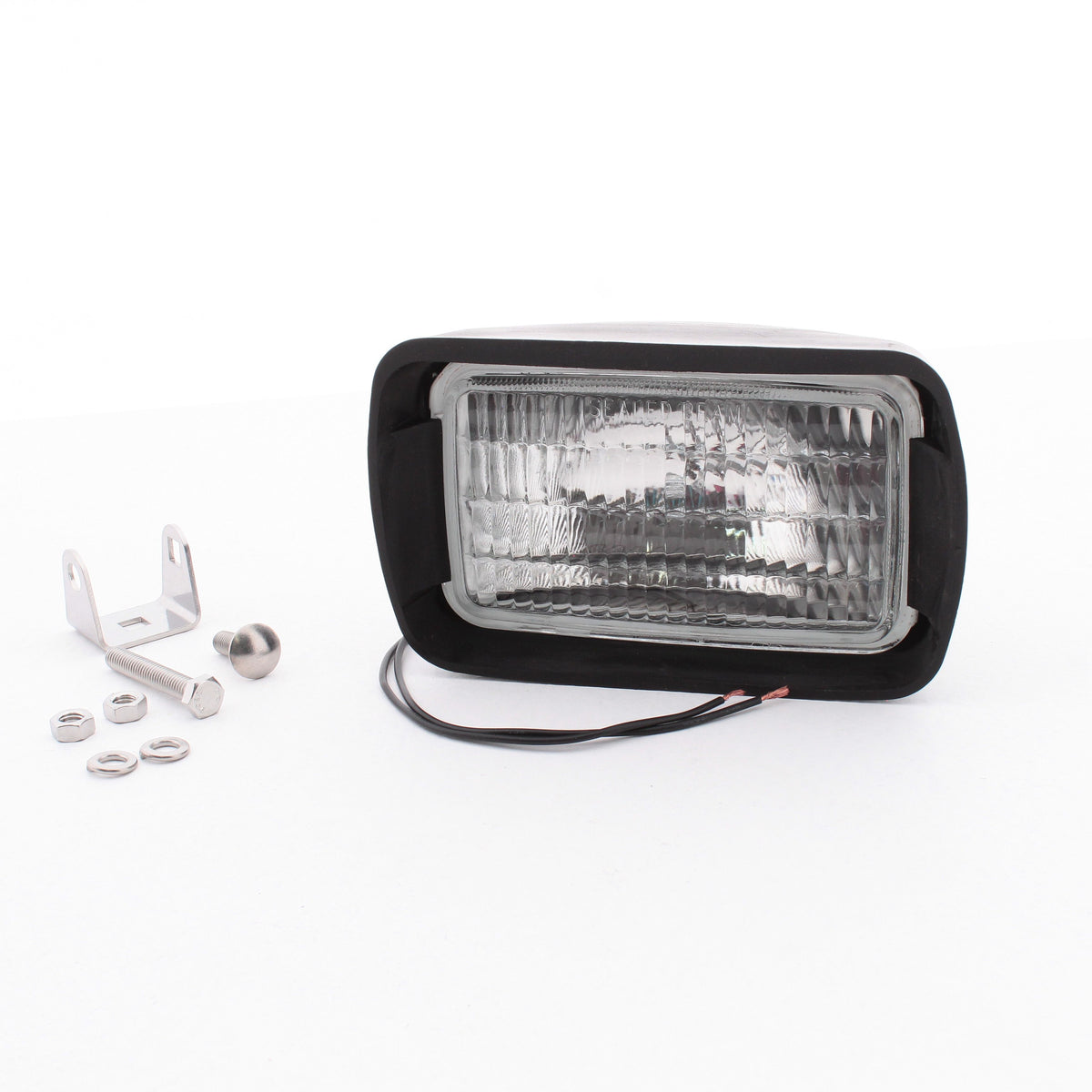 Peterson V509 Halogen Swivel Work Light 4.5"x6.8" Rubber Mount for Tractor