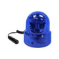 Peterson V771A Blue 5.5" Beacon Light Magnet Mount 12' Coil Cord Plug