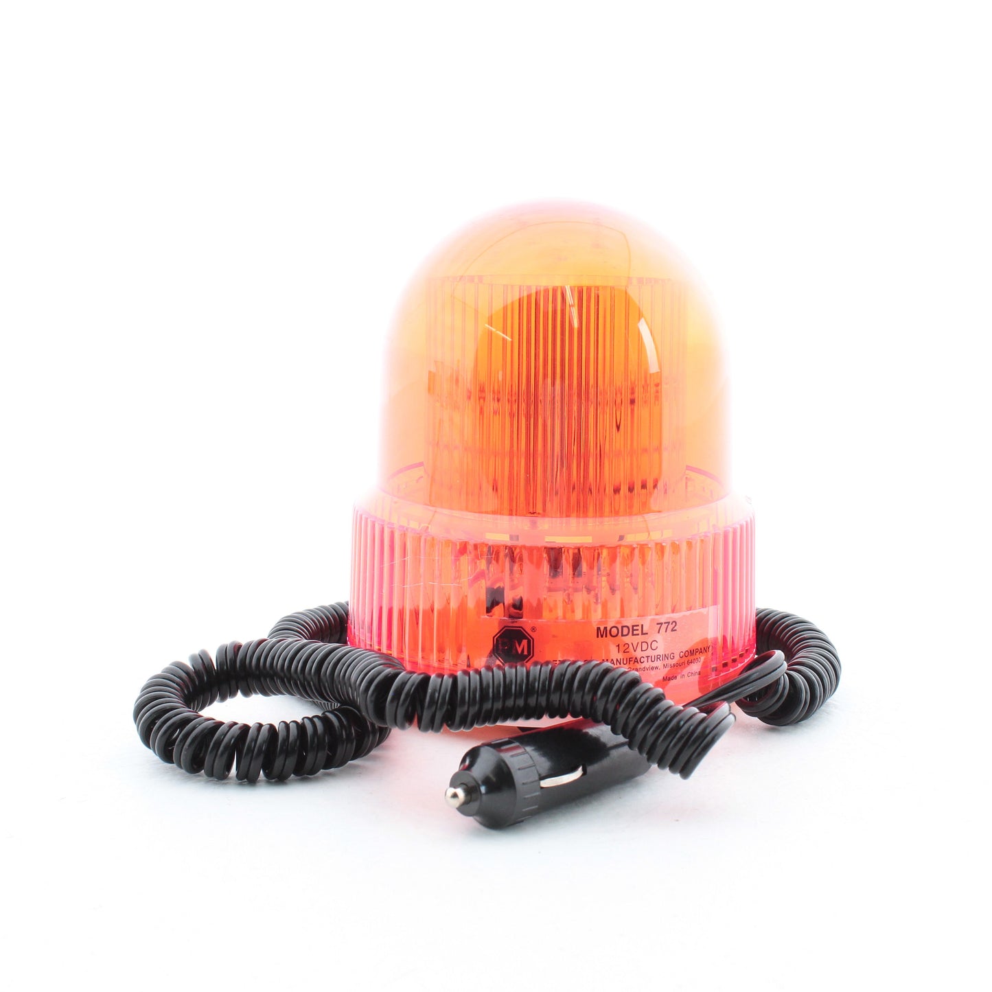 Peterson V772A Amber 90x Flashing Light Alternating Upper Lower w/ 12' Cord